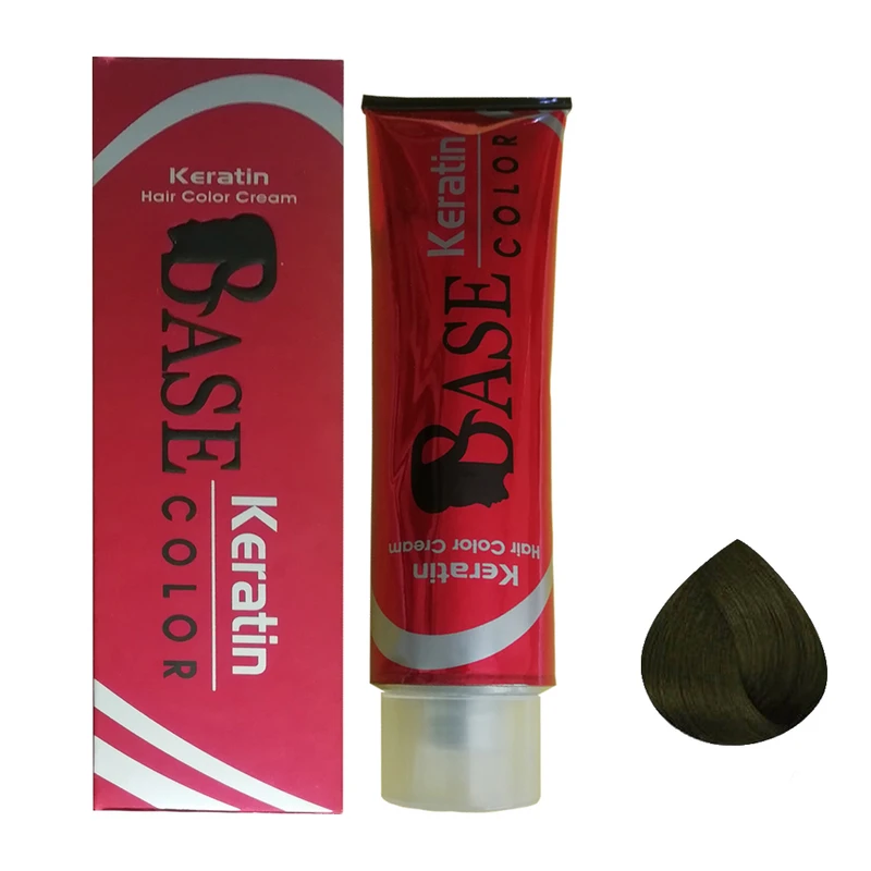 رنگ مو زیتونی قهوه ای تیره