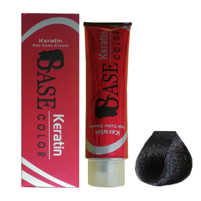 رنگ مو قهوه ای دودی تیره