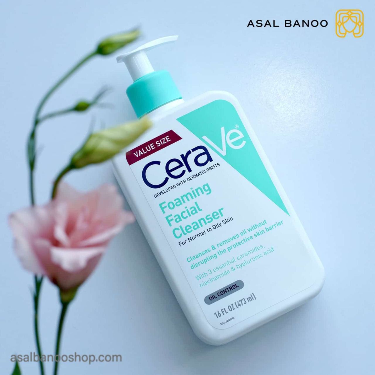 ژل شستشوی صورت سراوی اورجینال نرمال تا چرب