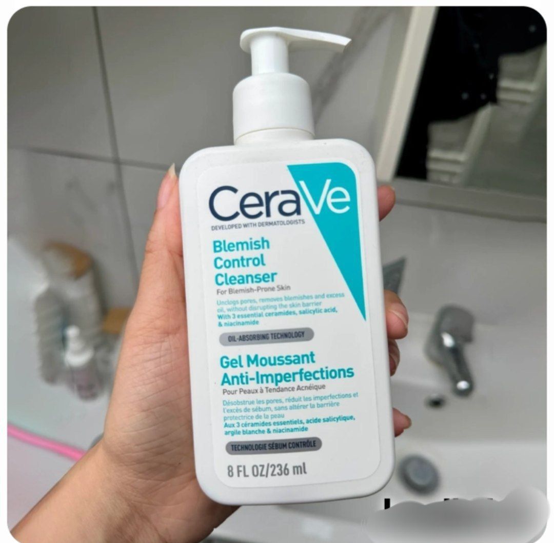 ژل شستشوی صورت سراوی اورجینال چرب و جوش دار